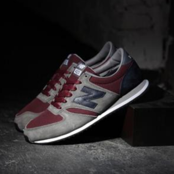 New Balance 420 Series Cozy Breathable Low Tops Casual Gray Red - Picture 4 of 10